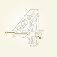 Figure 4 (Cut out electronic conductive tracks)