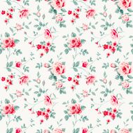 pattern with roses N9