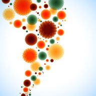 Colorful Floral Background N4