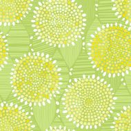 Seamless pattern of abstract flowers N8