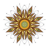 Beautiful Deco Mandala N2