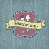 Restaurant design template Vector EPS10