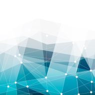 Abstract blue background with space for text Vector