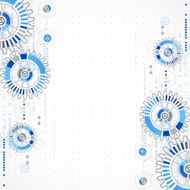 Abstract technology business template background N14
