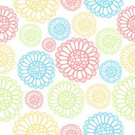 Pattern flowers N4