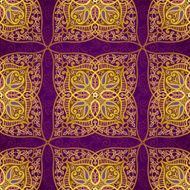 Vector seamless pattern in Eastern style N18