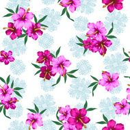 pattern of Hibiscus N21