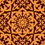 Bold geometric muslim seamless pattern