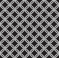Seamless Interwoven Geometric Vector Pattern Background