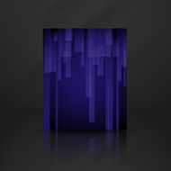 Abstract blue rectangle shapes background N3