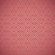 Retro seventies red pattern