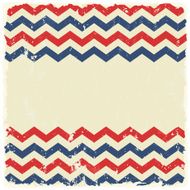 Abstract grunge background zigzag lines Vector
