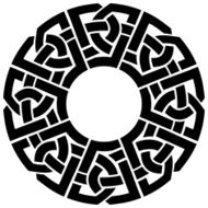 circle celtic frame