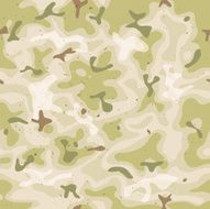 Seamless Military Camouflage Set