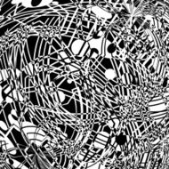 abstract black and white line pattern background N6