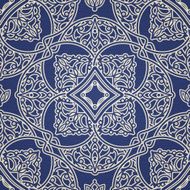 Vector seamless pattern in Eastern style N19