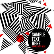 Abstract Triangle Geometrical Multicolored Background N4