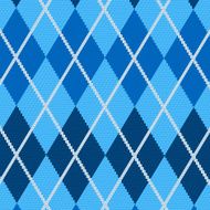 realistic argyle fabric