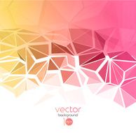 Vector abstract geometric background with triangle N64