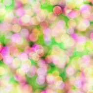 blurred pastel dots on bright background
