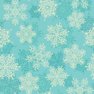 Snowflake seamless pattern N2