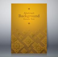 Asian Art Background Cover Design