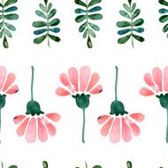 Watercolor seamless pattern N17