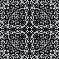 Black and white seamless pattern N93