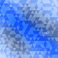 Creative abstract triangle pattern N12