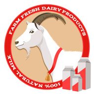 Goat and milk red