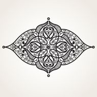 Vector ornament in Eastern style N6