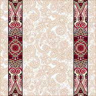 lace border stripe in ornate floral background