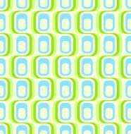 Green retro seamless pattern N2