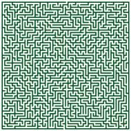 Maze pattern