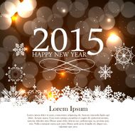 Abstract beauty Christmas and New Year background vector illust N5