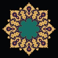 Ahiar Flower Star Ornament