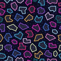 Retro 80s seamless pattern background N15