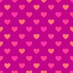 Seamless pattern with hearts N70