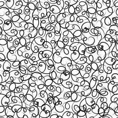 Seamless pattern of abstract swirls