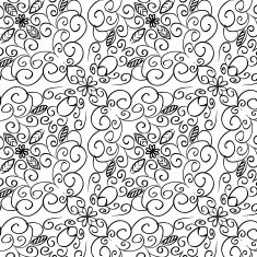 Black and white seamless pattern N92