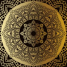 Gold mandala
