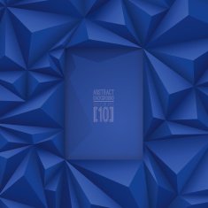 Blue geometrical background