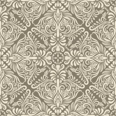 Vector seamless vintage pattern N3