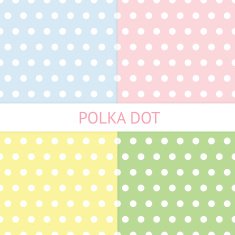 Polka Dots Seamless Pattern N3