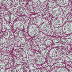purple paisley pattern