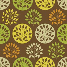 Seamless pattern with trees N10