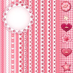 Collection for scrapbook Borders 3