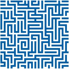 Seamless Maze Pattern