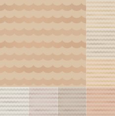 seamless wave paper pattern