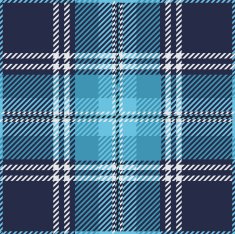 Blue Seamless Tartan Plaid Design N3